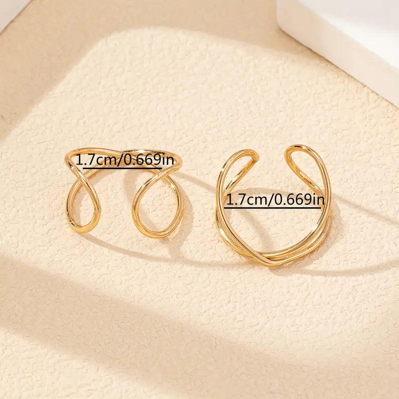 14k Gold-Plated Solara Band – By Firenzzi