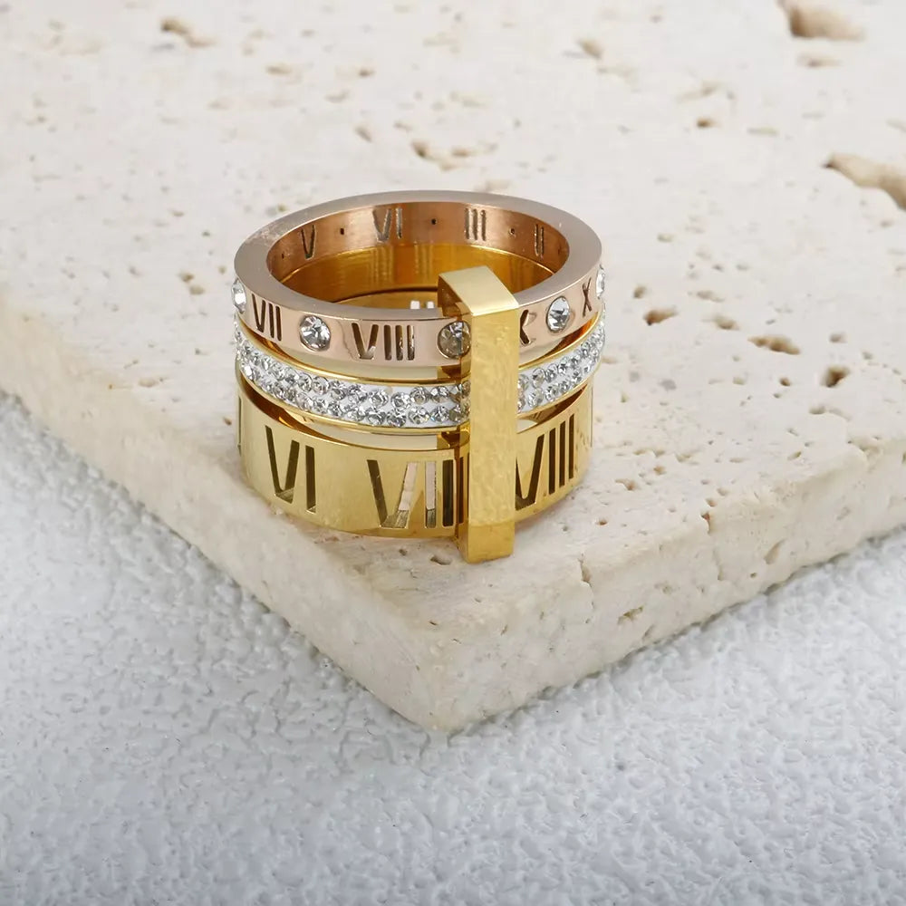 18k Gold-Plated Imperium Lux Ring – ByFirenzzi
