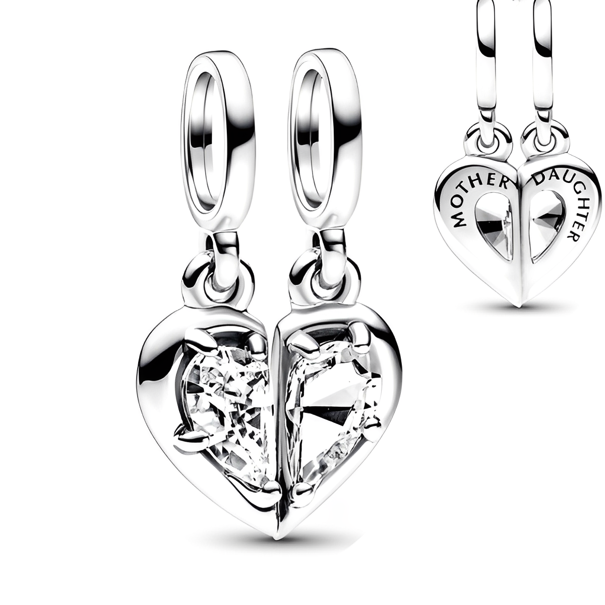 BRYLOQUE Mother and Daughter Silver 925 - Byfirenzzi