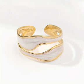 18k Gold-Plated Élise Ring – By Firenzzi