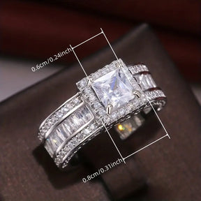 925 Sterling Silver Sand Monarque Ring – ByFirenzzi
