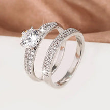 18k Gold-Plated Ardella Ring Set – By Firenzzi