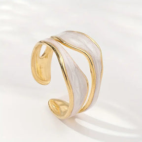 18k Gold-Plated Élise Ring – By Firenzzi