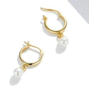 18k gold -plated pearl ring - Byfirenzzi