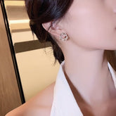 Brinco de Pérola Glamour Banhado a Ouro 18k - ByFirenzzi