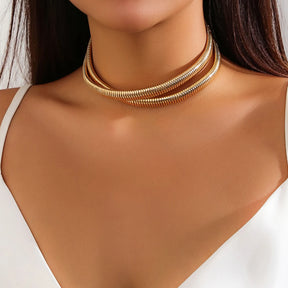 Double choker necklace - Byfirenzzi