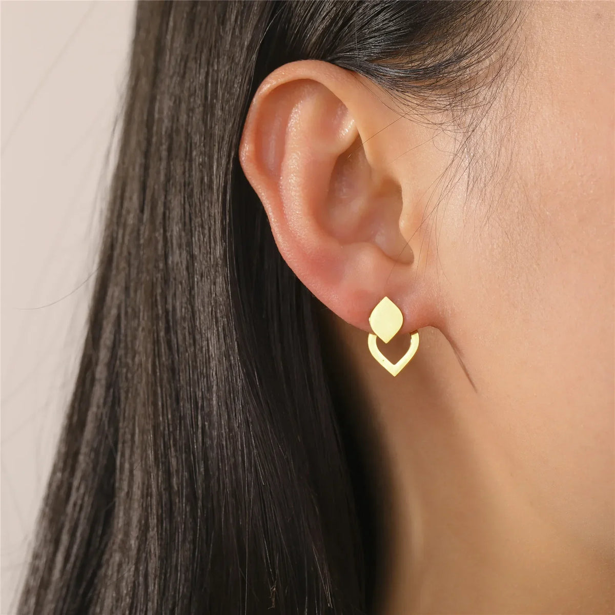geometric earrings