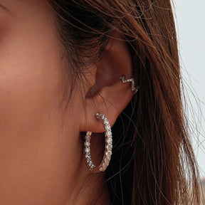 Earring Duo with Zirconia - Byfirenzzi
