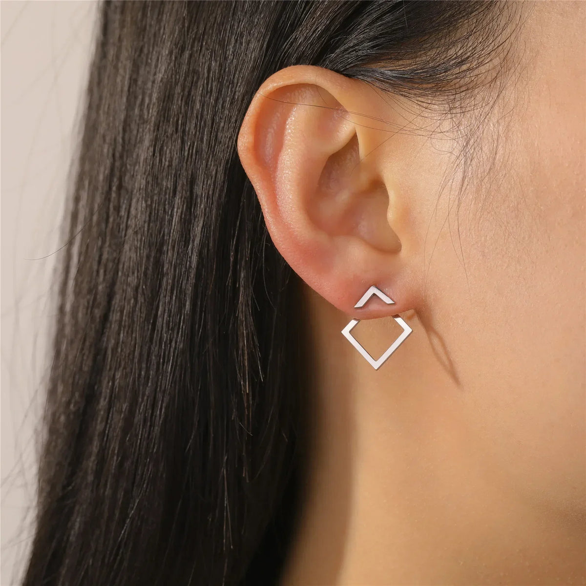 Alba geometric earrings