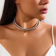 Double choker necklace - Byfirenzzi