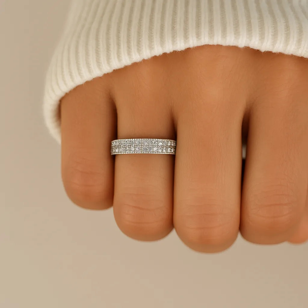 18k Gold-Plated Ardella Ring Set – By Firenzzi