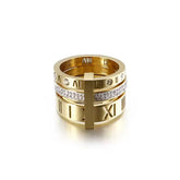18k Gold-Plated Imperium Lux Ring – ByFirenzzi