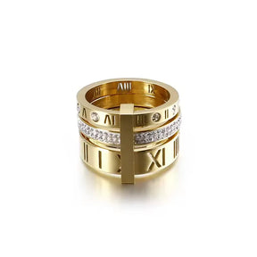18k Gold-Plated Imperium Lux Ring – ByFirenzzi